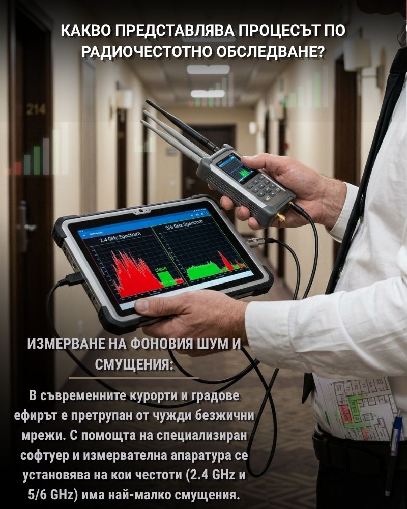 Измерване на фоновия шум и смущения