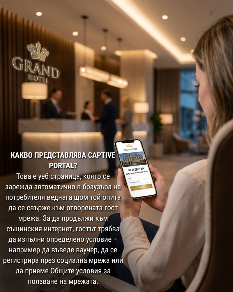 Какво представлява Captive Portal