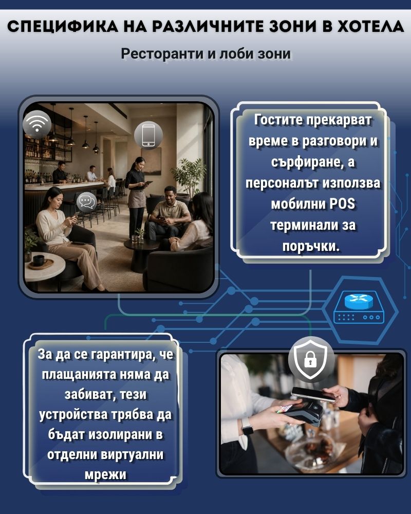 Ресторанти и лоби зони